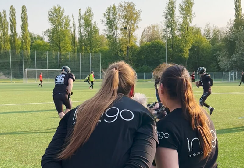 Minden Wolves Magazin-Dreh